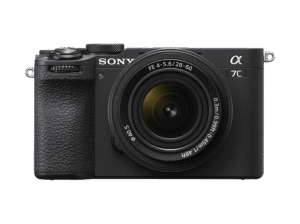 SONY Alpha 7C II Kit (ILCE-7CM2L) Vollformat Kamera mit Objektiv 28 - 60 mm, 7,5 cm Display Touchscreen, WLAN