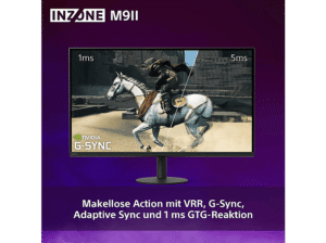 SONY SDM-27U9M2
 INZONE M9II 27 Zoll  UHD 4K  Gaming Monitor  1 ms Reaktionszeit 160 Hz – Bild 6