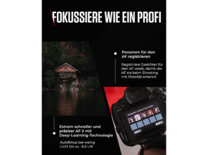 CANON EOS R6 Mark III Body Spiegellose Systemkamera, 7,5 cm Display Touchscreen, WLAN – Bild 4
