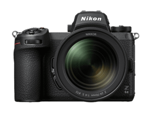 NIKON Z 6II Kit Systemkamera mit Objektiv 24-70 mm, 8 cm Display Touchscreen, WLAN