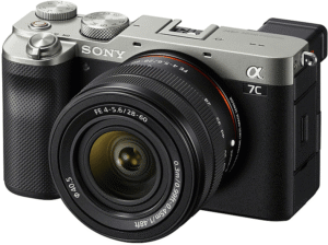 SONY ALPHA 7C KIT+SEL2860 Systemkamera mit Objektiv 28-60 mm, 7,6 cm Display Touchscreen, WLAN