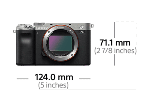 SONY ALPHA 7C KIT+SEL2860 Systemkamera mit Objektiv 28-60 mm, 7,6 cm Display Touchscreen, WLAN – Bild 4