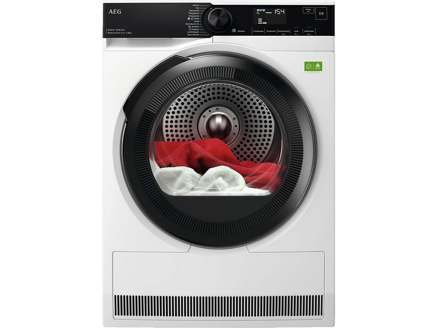 image-803.jpg AEG TR8T75785 Wärmepumpentrockner 8000 (8 kg, Weiß) – Bild 1