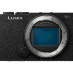 PANASONIC LUMIX S9 BODY JET BLACK Systemkamera, 7,6 cm Display Touchscreen, WLAN