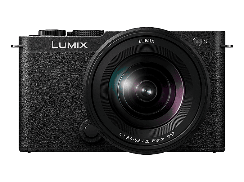 image-834-1.png PANASONIC LUMIX S9 JET BLACK+20-60MM/F3.5-5.6 S Systemkamera mit Objektiv 20 - 60 mm, 7,6 cm Display Touchscreen, WLAN – Bild 1