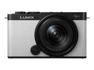 PANASONIC LUMIX DC-S9 S.WHITE+18-40MM/F4.5-6.3 Systemkamera mit Objektiv 18 - 40 mm, 7,62 cm Display Touchscreen, WLAN