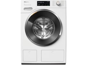 MIELE WWJ880 WPS PWash&TDos&Steam W1 White Edition Waschmaschine (9 kg, 1600 U/Min., A, Flusenfilter, Fremdkörperfilter)