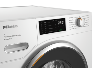 MIELE WWE380 WPS PWash&Steam&8kg W1 White Edition Waschmaschine (8 kg, 1400 U/Min., A, Flusenfilter, Fremdkörperfilter) – Bild 2