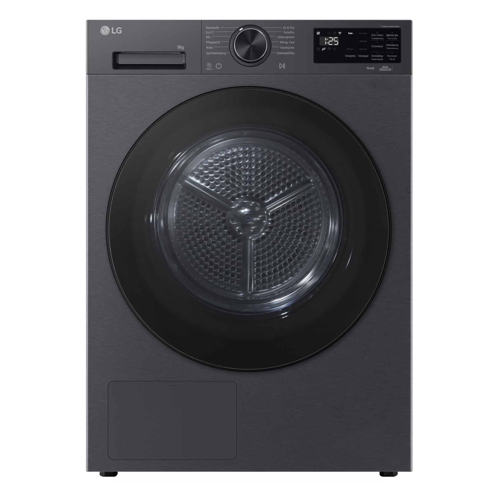 image-954-scaled-1.png LG RT90X7B Wärmepumpentrockner X7 (9 kg, Matte Black) – Bild 1
