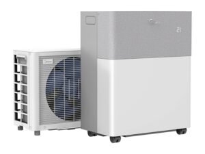 MIDEA PortaSplit Klimaanlage Weiß / Grau (Max. Raumgröße: 42 m², EEK: A++)
