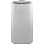 DELONGHI Pinguino PAC AP98 GentleJet, Wohlfühlklima, 3-in1: Kühlung, Entfeuchtung, Ventilation, sanfte Luftverteilung, leises mobiles Klimagerät Weiß/Elfenbeinweiß (Max. Raumgröße: 37,5 m², EEK: A+)