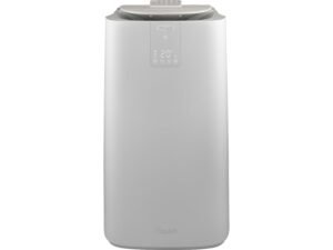 DELONGHI Pinguino PAC AP98 GentleJet, Wohlfühlklima, 3-in1: Kühlung, Entfeuchtung, Ventilation, sanfte Luftverteilung, leises mobiles Klimagerät Weiß/Elfenbeinweiß (Max. Raumgröße: 37,5 m², EEK: A+)
