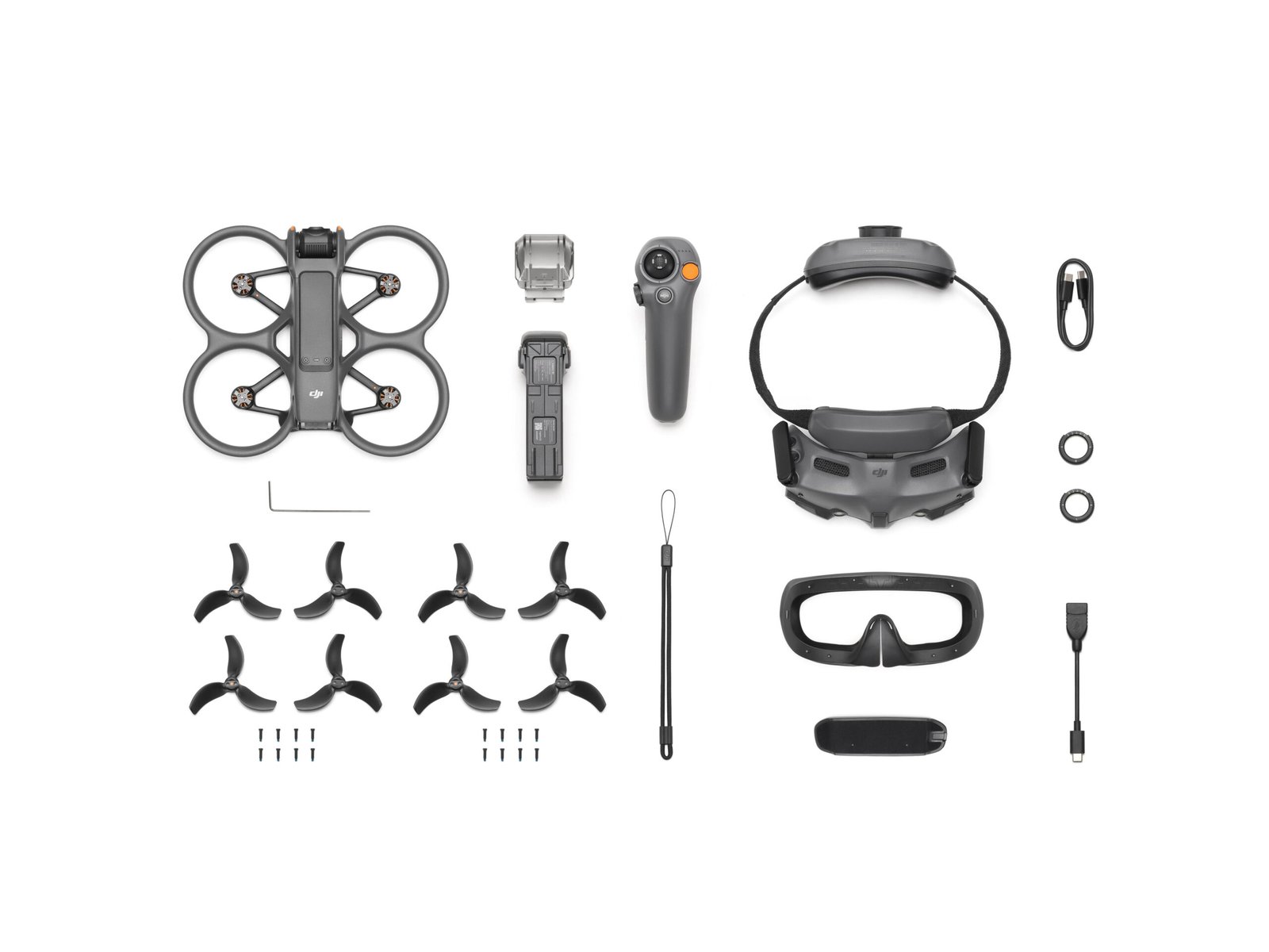 image-1.jpg DJI Avata 2 Fly More Combo (Single Battery) Kameradrohne, Schwarz – Bild 1