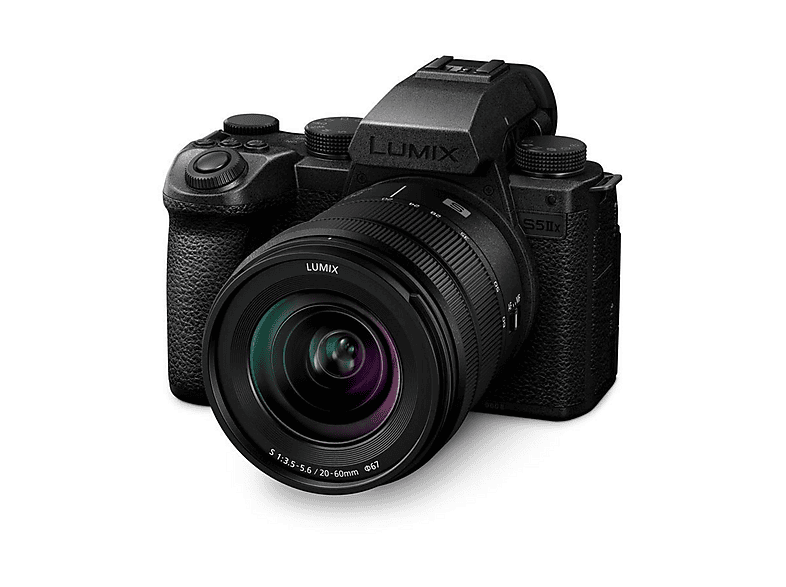 image-1067.png PANASONIC DC-S 5 II X KE KIT 20-60MM VOLLFORMAT Hybrid-Systemkamera mit Objektiv 20-60mm, 7,6 cm Display Touchscreen, WLAN – Bild 1