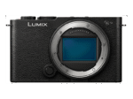 PANASONIC LUMIX S9 BODY JET BLACK Systemkamera, 7,6 cm Display Touchscreen, WLAN