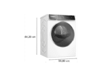 BOSCH WRB247C40 Wärmepumpentrockner Serie 8 (9,0 kg, Weiß) – Bild 2