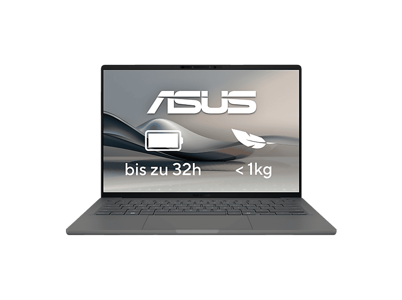 image-132.png ASUS Zenbook A14 UX3407QA-QD313W, Copilot+ PC - 14 Zoll - Qualcomm - X1-26-100 - 16 GB - 1 TB - Qualcomm Adreno™ Onboard Graphics - Windows 11 Home – Bild 1