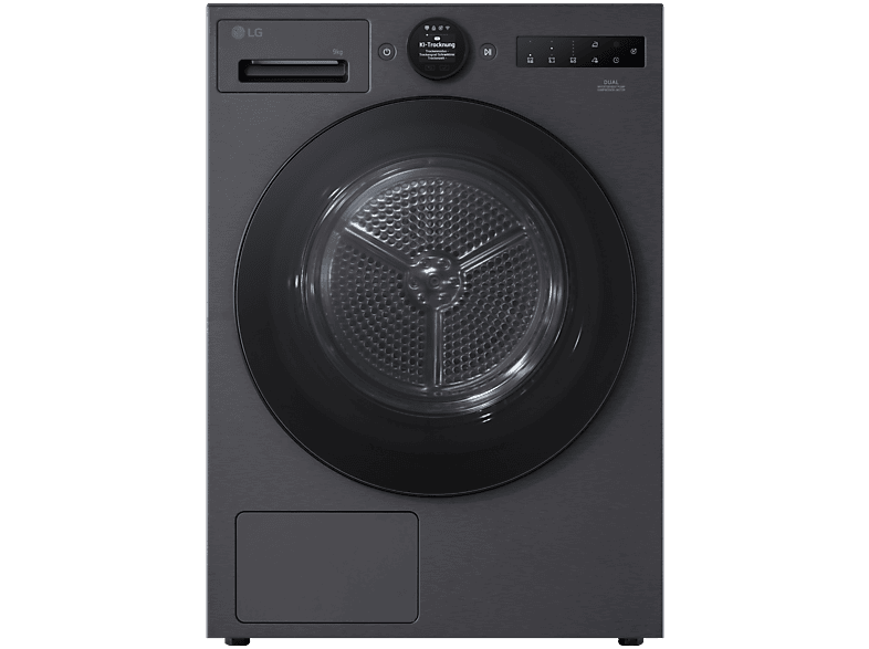 image-1347.png LG RT90X8B Wärmepumpentrockner (9 kg, Metallic Black) – Bild 1