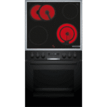 BOSCH HND671LS67 Serie 6/Serie 4, Einbauherdset (Glaskeramikkochfeld, A+, 71 l)