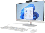 HP HP 24-cr0006ng 60.45cm 23.8Zoll FHD AMD Ryzen 5 7520U 16GB 512GB SSD UMA W11H Shell - 16 GB, AIO mit 23,8 Zoll Display, AMD Ryzen™ 5 Prozessor, 16 GB RAM, 512 GB SSD SSD, weiß – Bild 2