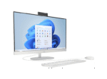 HP 27-CR0903NG R5-7520U 16GB 1TB 27IN W11H, All-in-One PC mit 27 Zoll Display, AMD Ryzen™ 5 Prozessor, 16 GB RAM, 1000 GB SSD, Muschelweiß – Bild 2