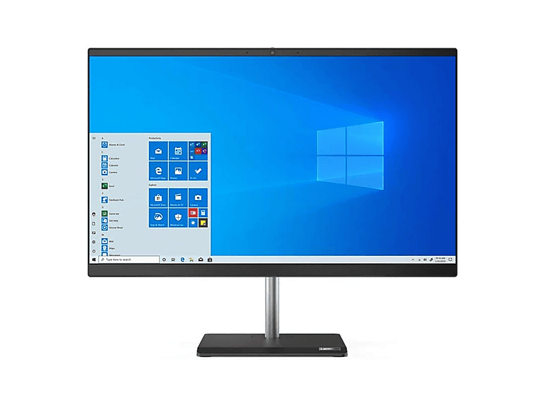 image-1574.png LENOVO V50a-24IMB, ALL IN ONE PC mit 23,8 Zoll Display, Intel® Core™ i5 Prozessor, 8 GB RAM, 256 GB SSD, Schwarz – Bild 1