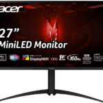 ACER NITRO XV275KP3 27 GAM/ UHD/160HZ/ERGO 27 Zoll UHD 4K Gaming Monitor (1 ms Reaktionszeit , 160Hz DP/Type-C, 144Hz HDMI , 160 Hz nativ)