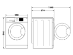 BAUKNECHT BT 87A WB Wärmepumpentrockner (8 kg, Weiß) – Bild 6