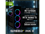 GREED MK2 AMD - Gaming PC - 32GB RAM, Gaming PC mit AMD Ryzen™ 7 7-5700X Prozessor, 32 GB RAM, 1000 GB SSD, NVIDIA GeForce RTX™ 5060 Ti, Windows 11 Pro – Bild 3