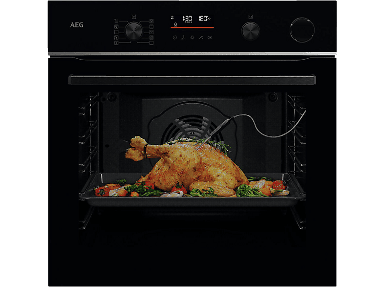 image-1991.png AEG TR6PB51ZSB, Einbaubackofen (Einbaugerät, 72 l, 596 mm breit), 6000 – Bild 1