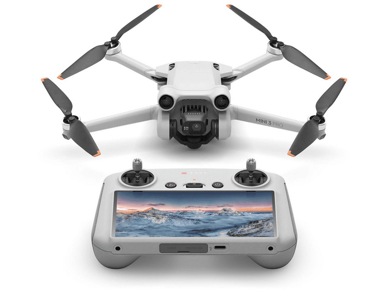 image-2069.png DJI 929419 MINI 3 PRO+SMART CONTROLLER Drohne, Weiß/Schwarz – Bild 1