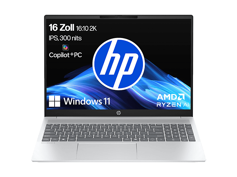 image-2105.png HP OmniBook 5 NGAI 16-ag1352ng, Copilot+ PC - 16 Zoll - AMD Ryzen™ AI 5 340 - 16 GB - 1 TB - AMD Radeon™ 840M - Windows 11 Home – Bild 1