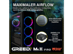 GREED MK2 Pro AMD - 32GB RAM, Gaming PC mit AMD Ryzen™ 7 Ryzen 7 5700X Prozessor, 32 GB RAM, 1 TB SSD, NVIDIA GeForce RTX™ 5070, Windows 11 Pro – Bild 4
