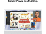APPLE iMac (2024), MWUV3D/A, All-in-One PC mit 23.5 Zoll Display, Apple M4 Chip, 16 GB RAM, 10-Core GPU, 512 GB SSD, Silber – Bild 5