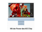 APPLE iMac (2023), All-in-One PC mit 23.5 Zoll Display, Apple M3 Chip, 8 GB RAM, 10-Core GPU, 256 GB SSD, Blau – Bild 5