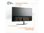 CSL Unity F27B-ALS, All-in-One-PC mit 27 Zoll Display, 16 GB RAM, 2000 GB SSD, Schwarz – Bild 5
