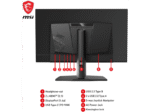 MSI MPG 321URXDE QD-OLED 31,5 Zoll  OLED 4K  Gaming Monitor  0,03 ms Reaktionszeit – Bild 5