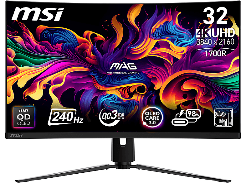 image-408.png MSI MPG 321CURXDE QD-OLED 32 Zoll UHD 4K Gaming Monitor 0,03 ms Reaktionszeit 240 Hz – Bild 1