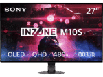SONY  INZONE M10S 27 Zoll  QHD  Gaming Monitor  0,03 ms Reaktionszeit 480 Hz