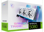 MSI GeForce RTX 5080 16G GAMING TRIO OC WHITE (NVIDIA, Grafikkarte) – Bild 3