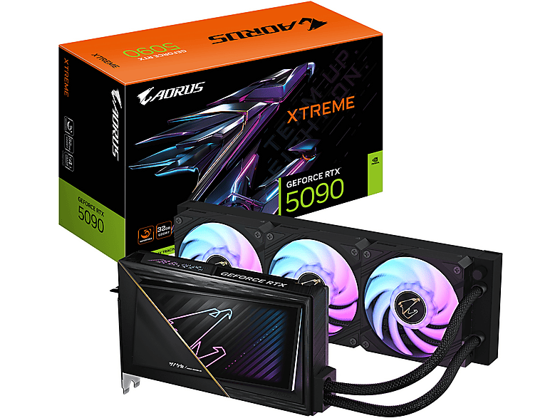 image-584.png GIGABYTE GV-N5090AORUSX W-32GD (NVIDIA, Grafikkarte) – Bild 1