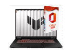 ASUS TUF 18", Nvidia RTX 5060, MS Office 2024 Pro, Notebook, mit 18 Zoll Display, AMD Ryzen™ 7,260 Prozessor, 16 GB RAM, 1000 GB SSD, NVIDIA GeForce RTX™ 5060, Schwarz, Windows 11 Pro